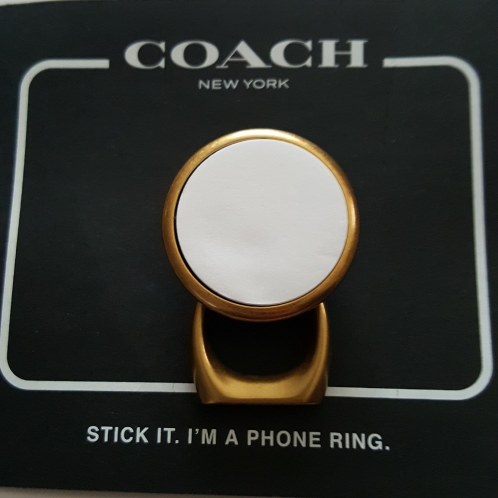 COACH PHONE GRIP/ RING - Picture 6 of 7